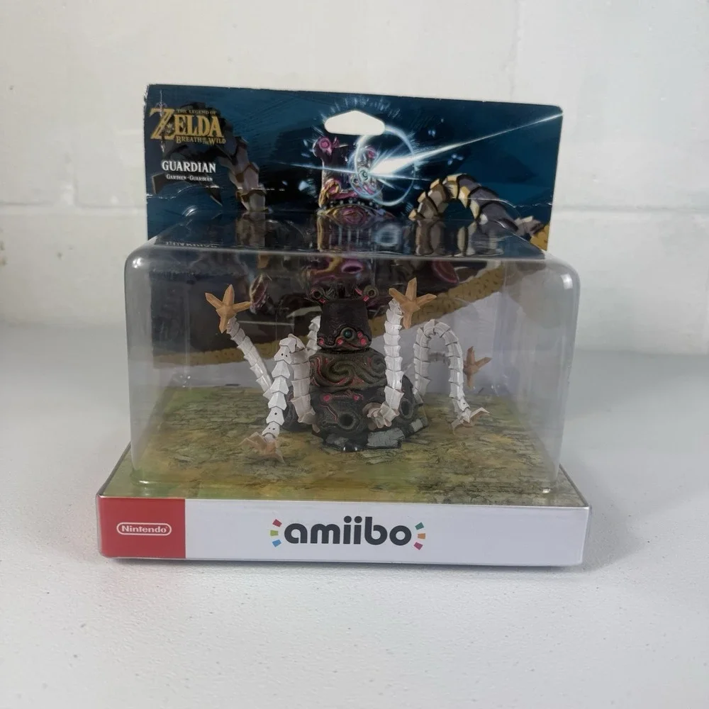 Nintendo Amiibo Zelda Breath of The Wild Guardian Figure Pack